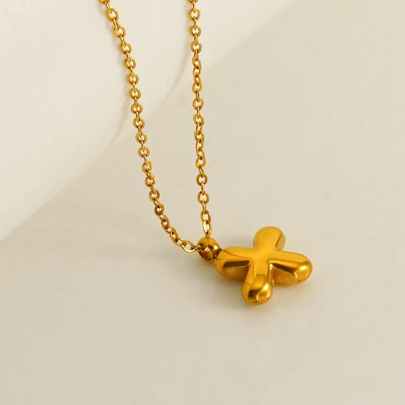 Letter Pendant Necklace
