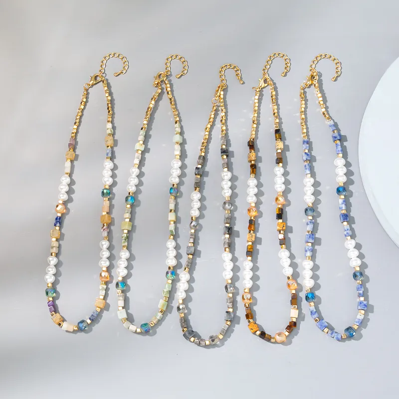 Glass Beaded Necklace