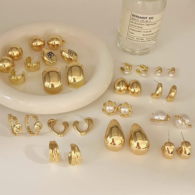 Gold Earrings