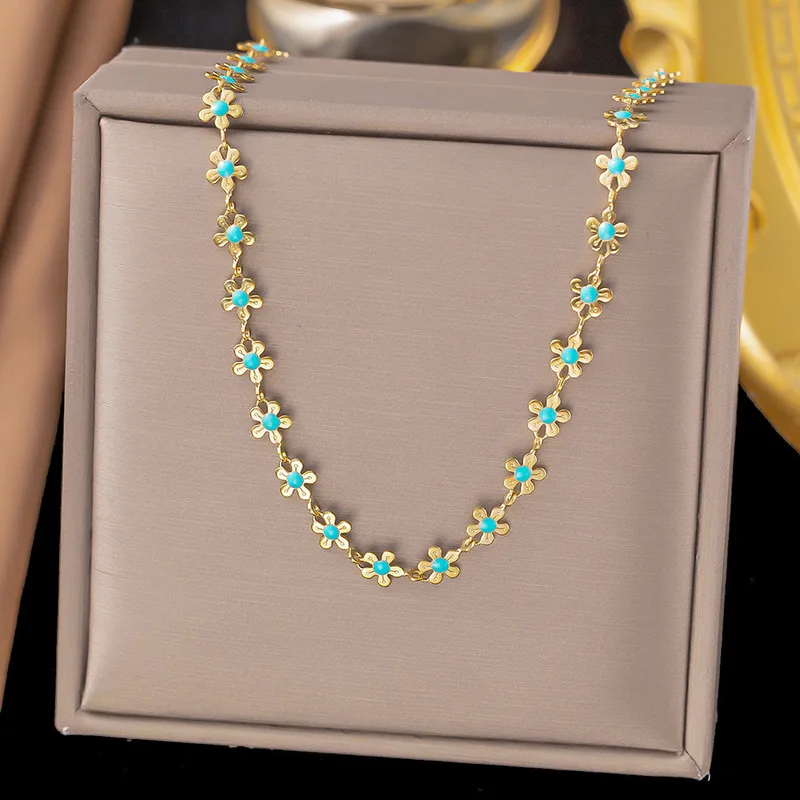 Gold Pearl Necklace