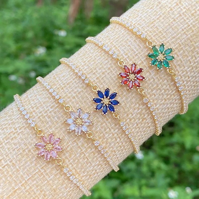 Drawstring Flower Bracelets